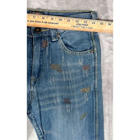 Energie Distressed Straight-Leg Jeans - Y2K Vintage - Size 29 - Picture 10 of 14